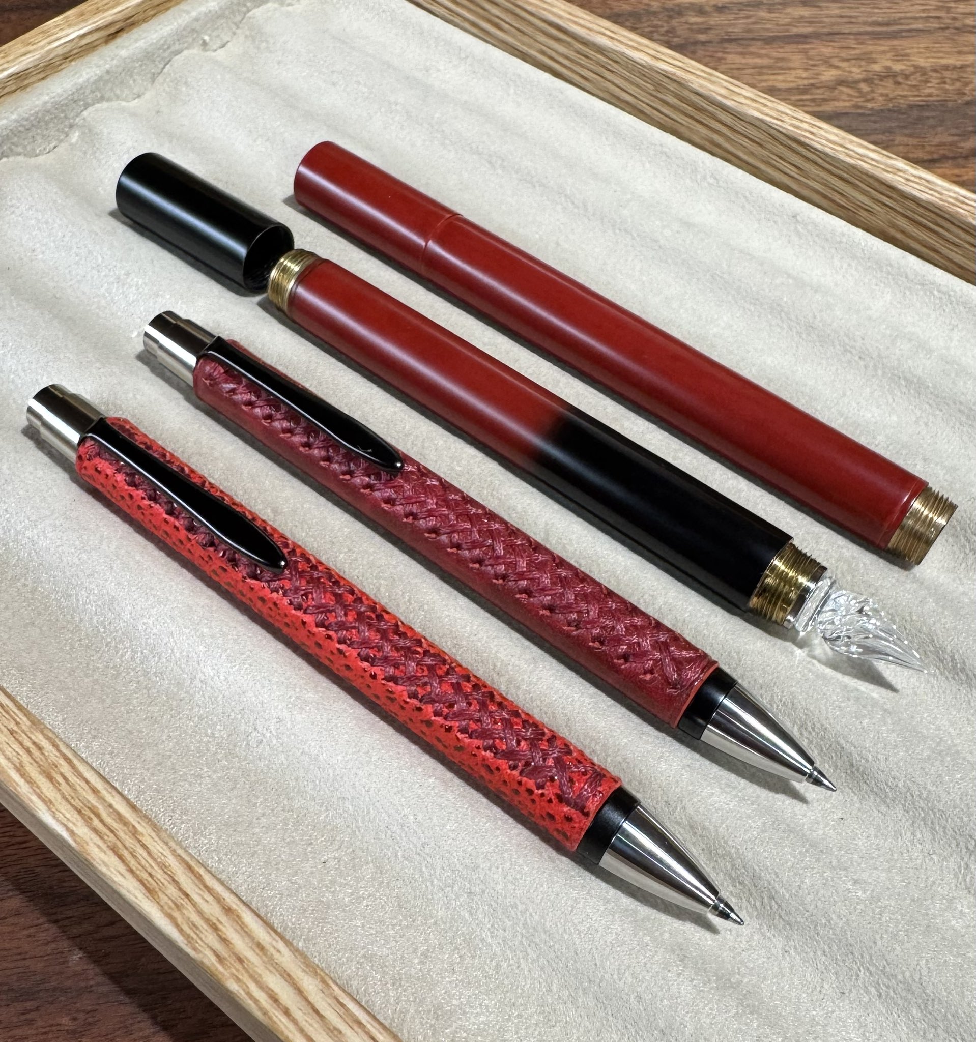 【新品未使用】煌　ステンレス　ウッドペンクラフト　woodpencraft 新品未使用】煌 ステンレス ウッドペンクラフト woodpencraft