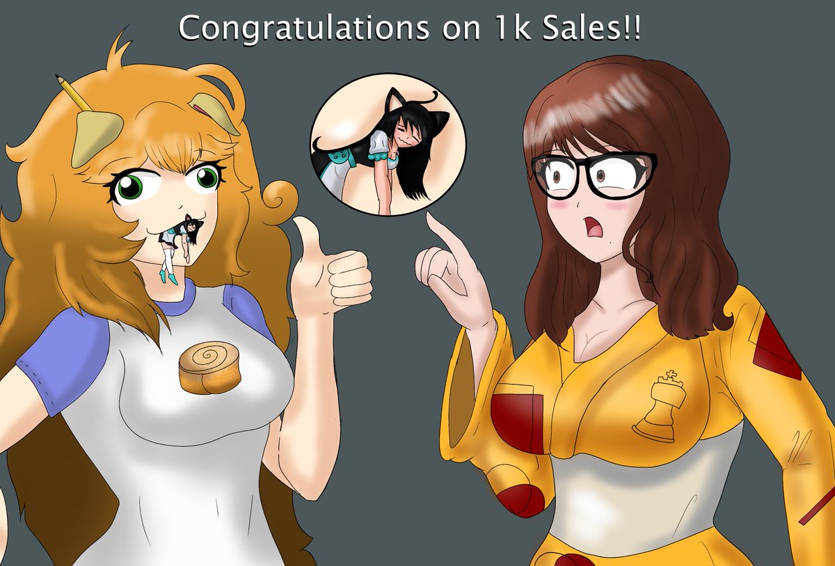 Thanks to the awesome Tomo for making this lovely gift art!

...wait...

Spit Holly out! Our little maid is serving the refreshments, she's NOT part of them!!!