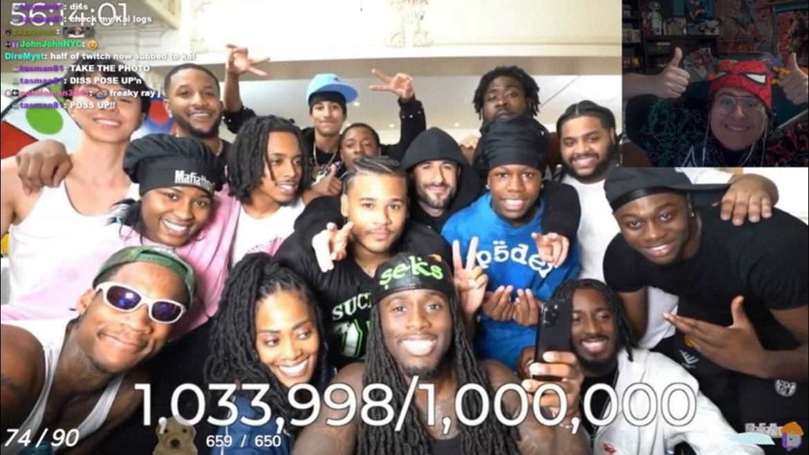 glad to be apart of a amazing achievement we did it! <a href="/KaiCenat/">Kai Cenat</a>  #Mafiathon3