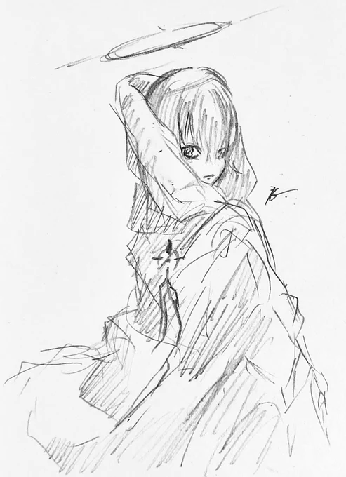 天使  #イラスト 