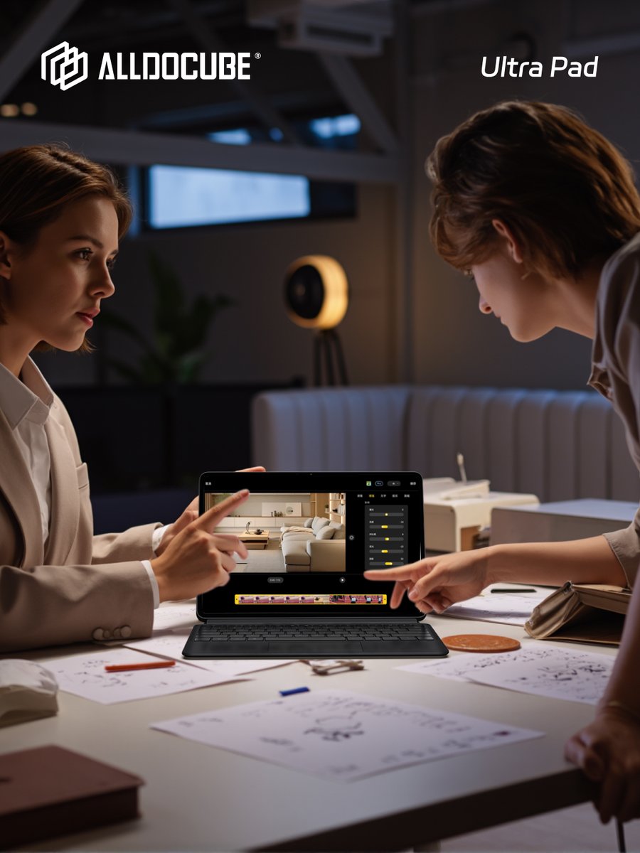 alldocube's tweet image. 💼 Switch to PC Mode.
Keyboard, multitasking, documents — Ultra Pad turns into your work laptop in a snap. 🖥️✨
#alldocube #ultrapad #tablet
