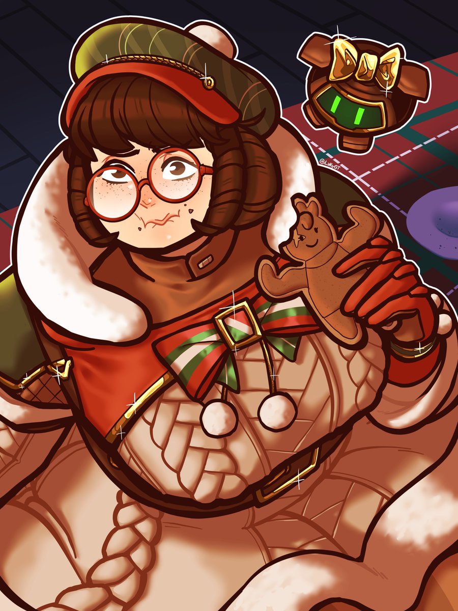 very christmasy mei for #FoxoOwConceptArt contest 😊

design made by <a href="/foxo_foxo/">FOXO</a>