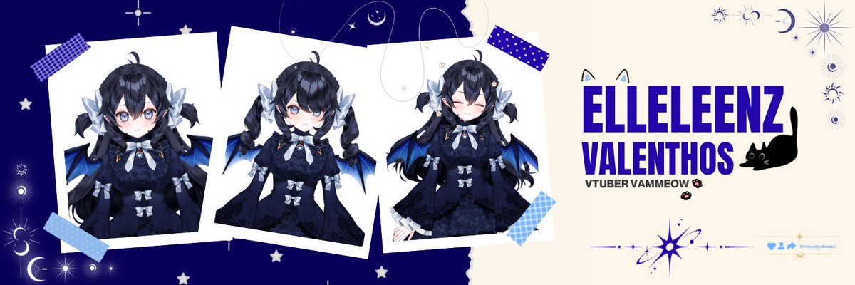 Elleleenz H. Valenthos | Vstreamer 🐈‍⬛ tweet media