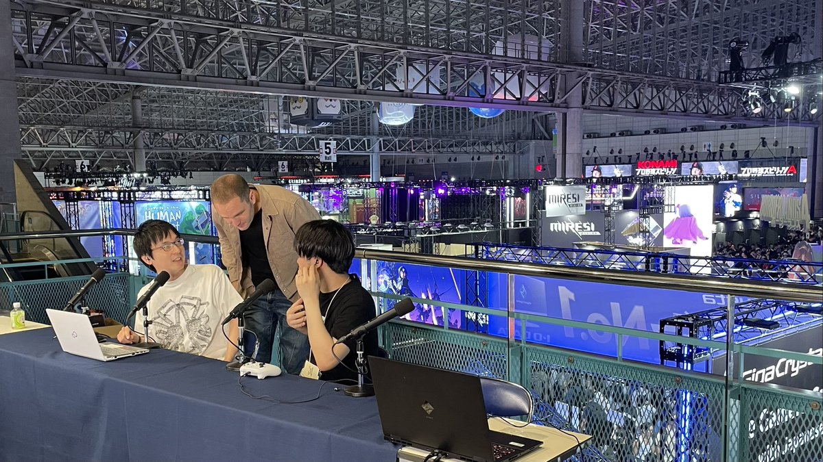 IGN Japanのブースにもお邪魔してきました^o^
みなさんと挨拶&amp;記念撮影させていただきましたが、野口さんと撮るの忘れたー！
今度あったら勇気出して言ってみよう。
写真お願いしますと。

#TGS2025 #IGN #IGNJapan