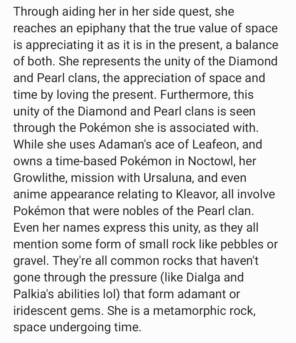 Zimmly's tweet image. I was challenged and I accepted

A four paragraph essay on why I adore Perrin. No mention of her appearance, just her themes and story. Not just her physical look, what she represents is why she&apos;s my favorite character

#PokemonMasters