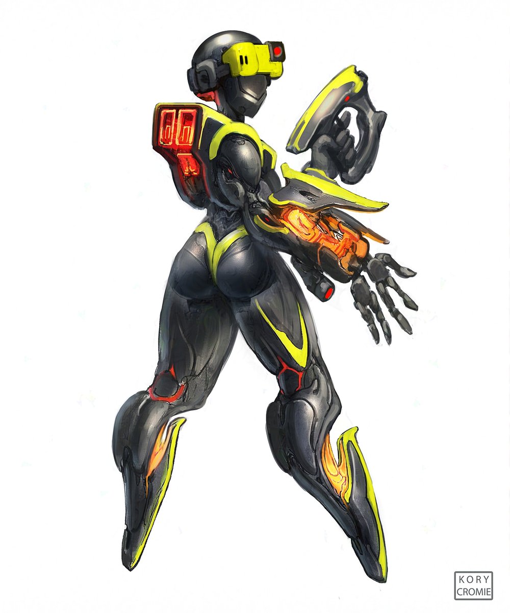 「Had a spec-ops mech idea. The glowing st」|GeniusFetusのイラスト