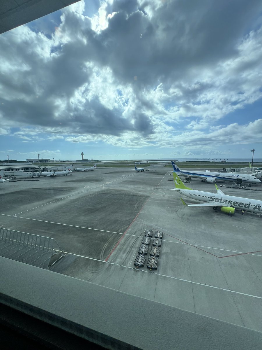 a19750's tweet photo. 沖縄本島で⛳️🏌️‍♂️
　帰ります✈️ https://t.co/jRb7DsJh4j