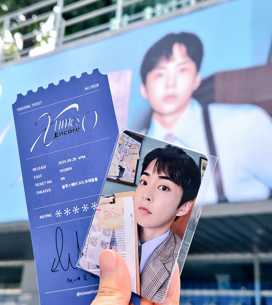 Xiusnownyang's tweet photo. 출석완료!! 😆
#시우민 #XIUMIN https://t.co/91sqeKPpLh