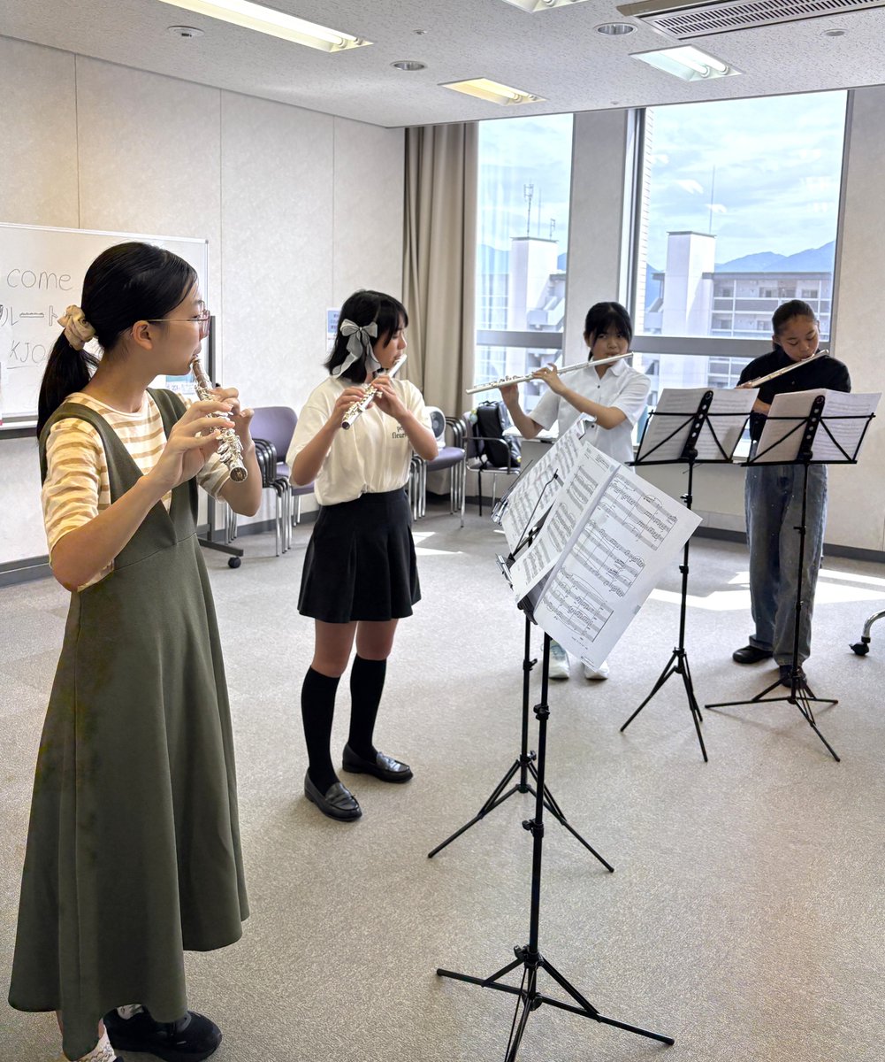 Kitakyusyu_JO's tweet photo. 北九州市ジュニアオーケストラ公開練習を行いました🥰
ただいま団員募集中🙌
受付は10月１日まで。
初心者も大歓迎🌟
音楽好きの仲間がまってます！
オーディション詳細はこちら↓
https://t.co/by154r6srZ https://t.co/LIScfREtOj