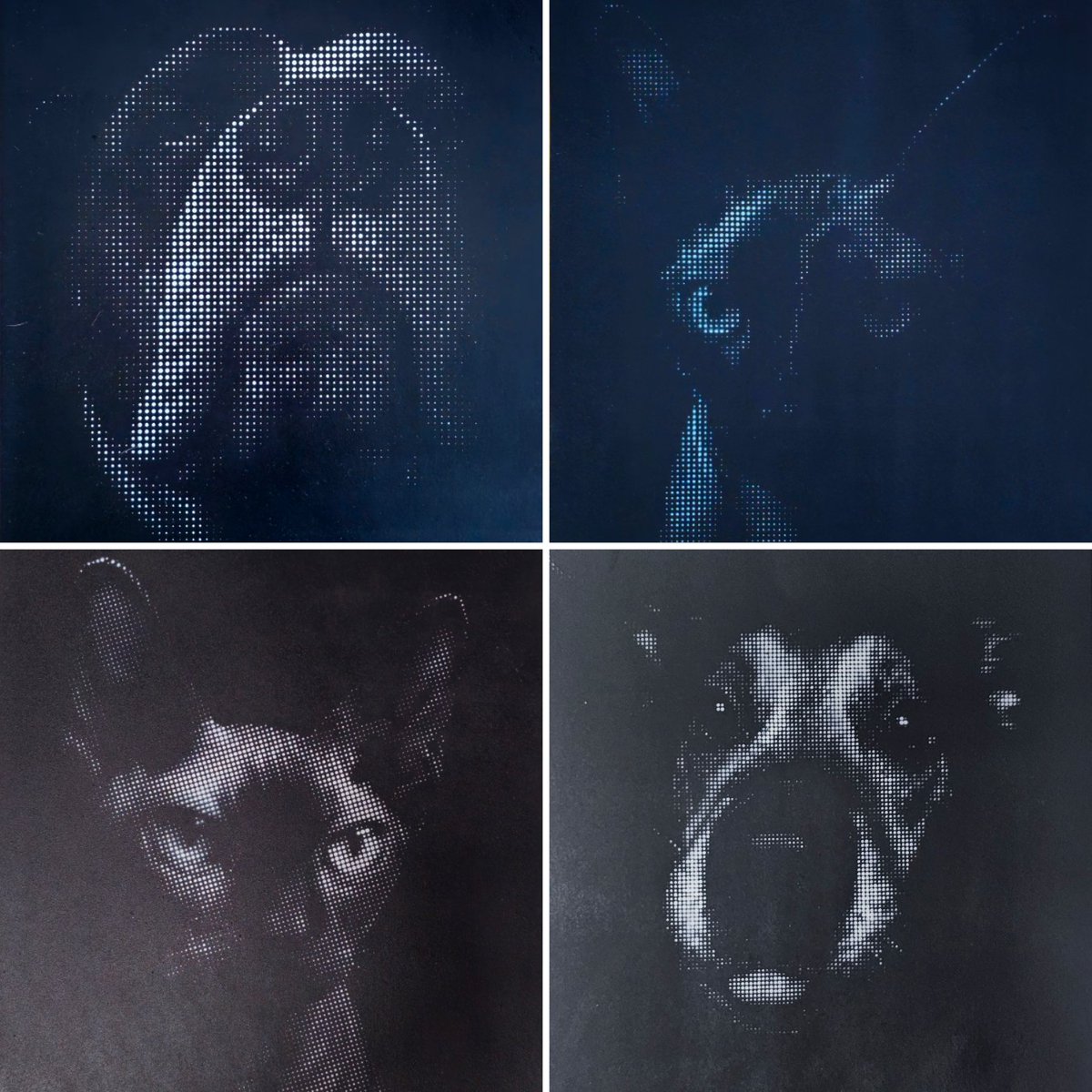 Grab a 909 Art pet portrait at 
909art.co.uk/product-page/9…
#ukgifthour #ukgiftam #supportartists