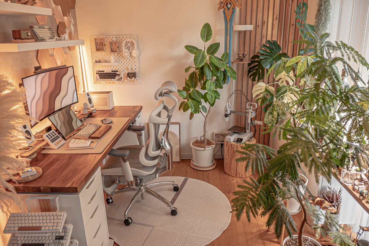 休日デスク🍂🌿
#desksetup
