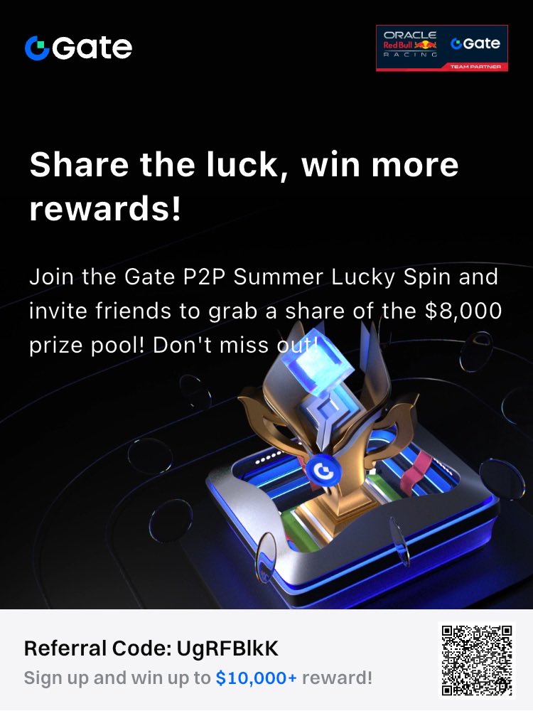 Share the luck, win more rewards! gate.com/activities/p2p…