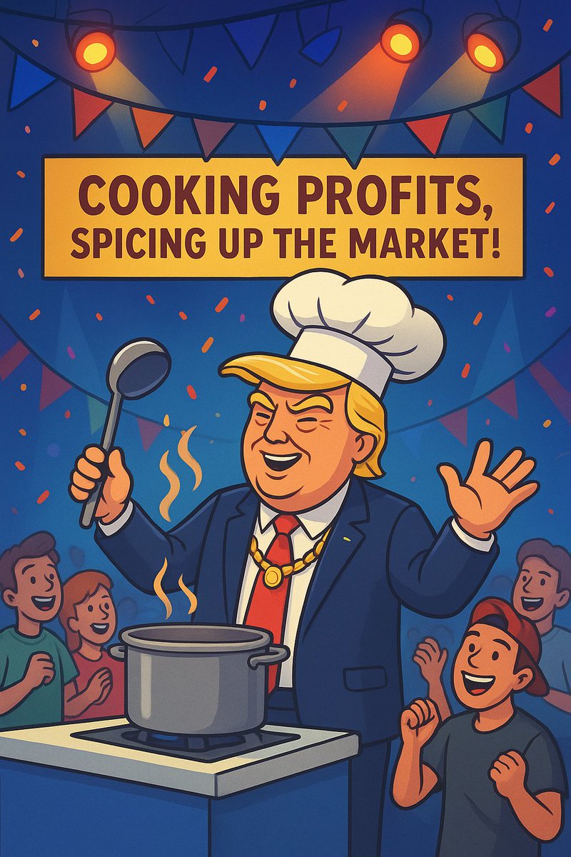 Alijalali173682's tweet photo. 🔥 The stage is set, the crowd is hyped, and Trump Chef is stealing the spotlight with his crew! 🎭👨‍🍳
🎤 Fans chanting: “TCOOK on top, no flop!” 🚀🍔
👉 Buy Trump Chef https://t.co/21k7xGuHcu

👉💬https://t.co/HHaVV8952N

#TCOOK #TrumpChef #MemeCoin #PumpItUp 🚀
@realDonaldTrump https://t.co/N7yhv0zw2Z