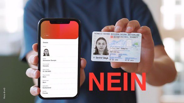SwissHodler's tweet image. DEAR SWISS CITIZENS! 🇨🇭

Maintain your privacy and freedom. 

Please say no today 👇

#DigitalID #eIDNEIN #Schweiz #Suisse #Switzerland
