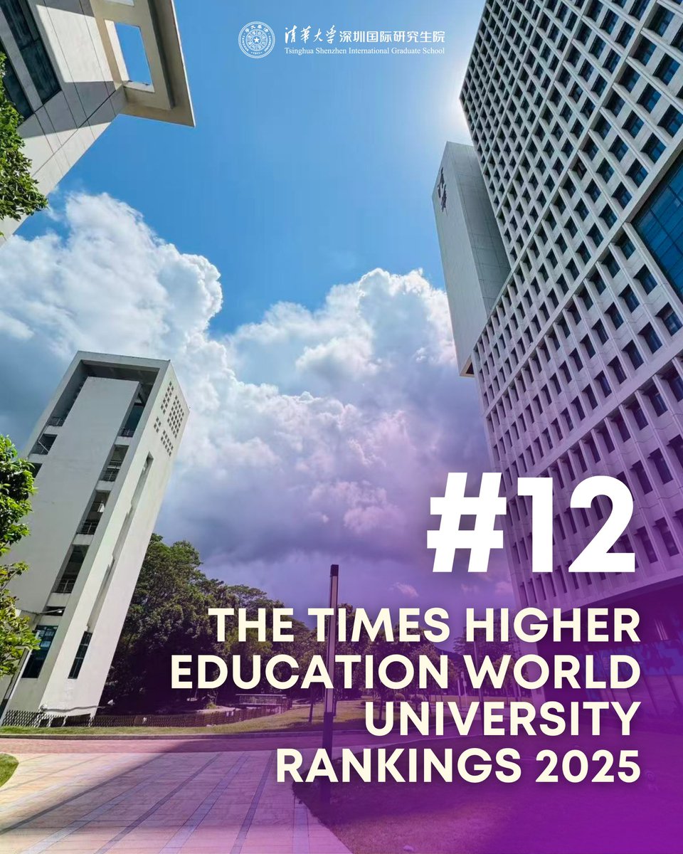 TsinghuaSIGS's tweet photo. #Tsinghua is the first Chinese university to consistently rank in the Top 20 across all FOUR major global international rankings! 

Join our cutting-edge master's and doctoral programs at Tsinghua SIGS in Shenzhen and be part of this legacy of excellence, innovation, and impact! https://t.co/kuDZwQwkoK