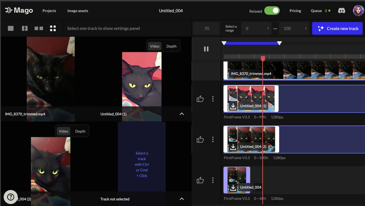 I finally had a chance to play with <a href="/mago_studio_ai/">Mago</a> and it is pretty neat! I have some footage of an old movie I want to mess with....