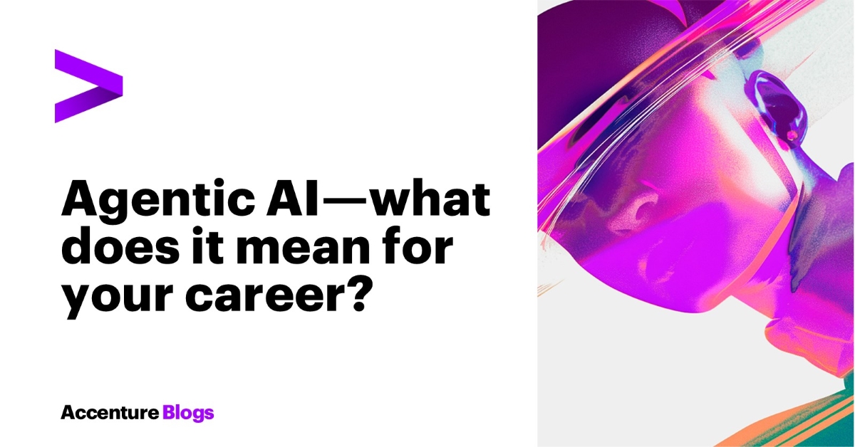 Accenture_ASG's tweet photo. Agentic AI is here to stay—so what does that mean for your career? Get expert insights from our leader on how to thrive in an AI-driven work environment. https://t.co/mjlF43kJ8f https://t.co/alLgDRF1XO