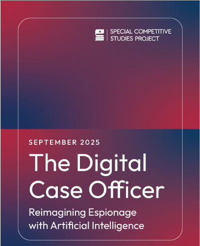 Un rapport à lire. 
L'agent de renseignement numérique: réinventer l'espionnage grâce à l'IA.
scsp222.substack.com/p/the-digital-…