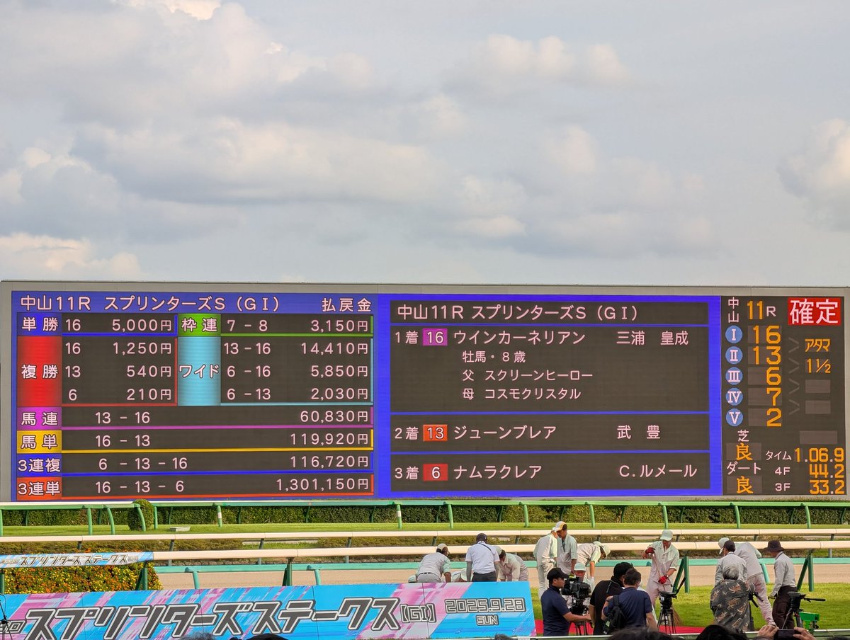 全くかすりもしてないけどスポーツ観戦としては最高の瞬間！！