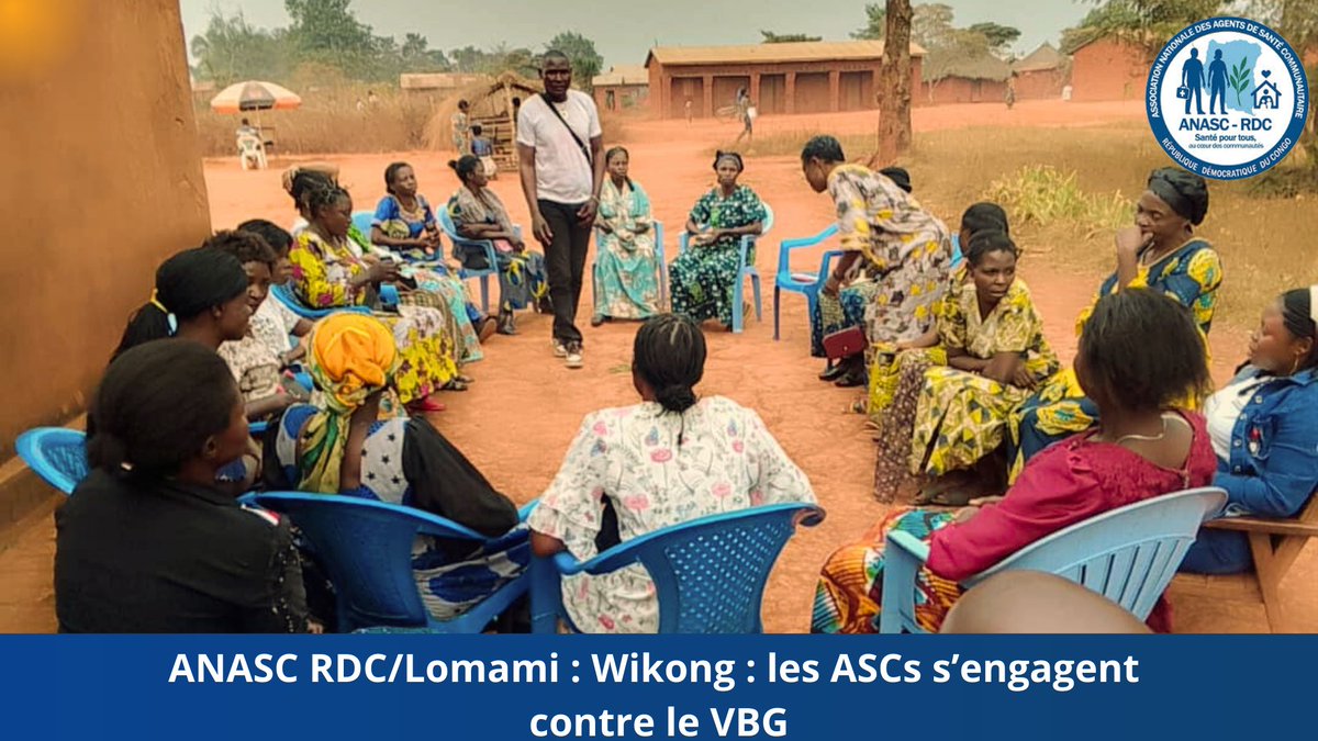 AnascRdc51946's tweet photo. 🌍 #Wikong | Province de #Lomami
Nos ASCs ont sensibilisé la communauté de Kayind sur les Violences Basées sur le Genre (VBG).
Objectif : informer, prévenir et promouvoir l’égalité & le respect des droits.
#StopVBG #ÉgalitéDesSexes #SantéCommunautaire https://t.co/OHncLEKbqG