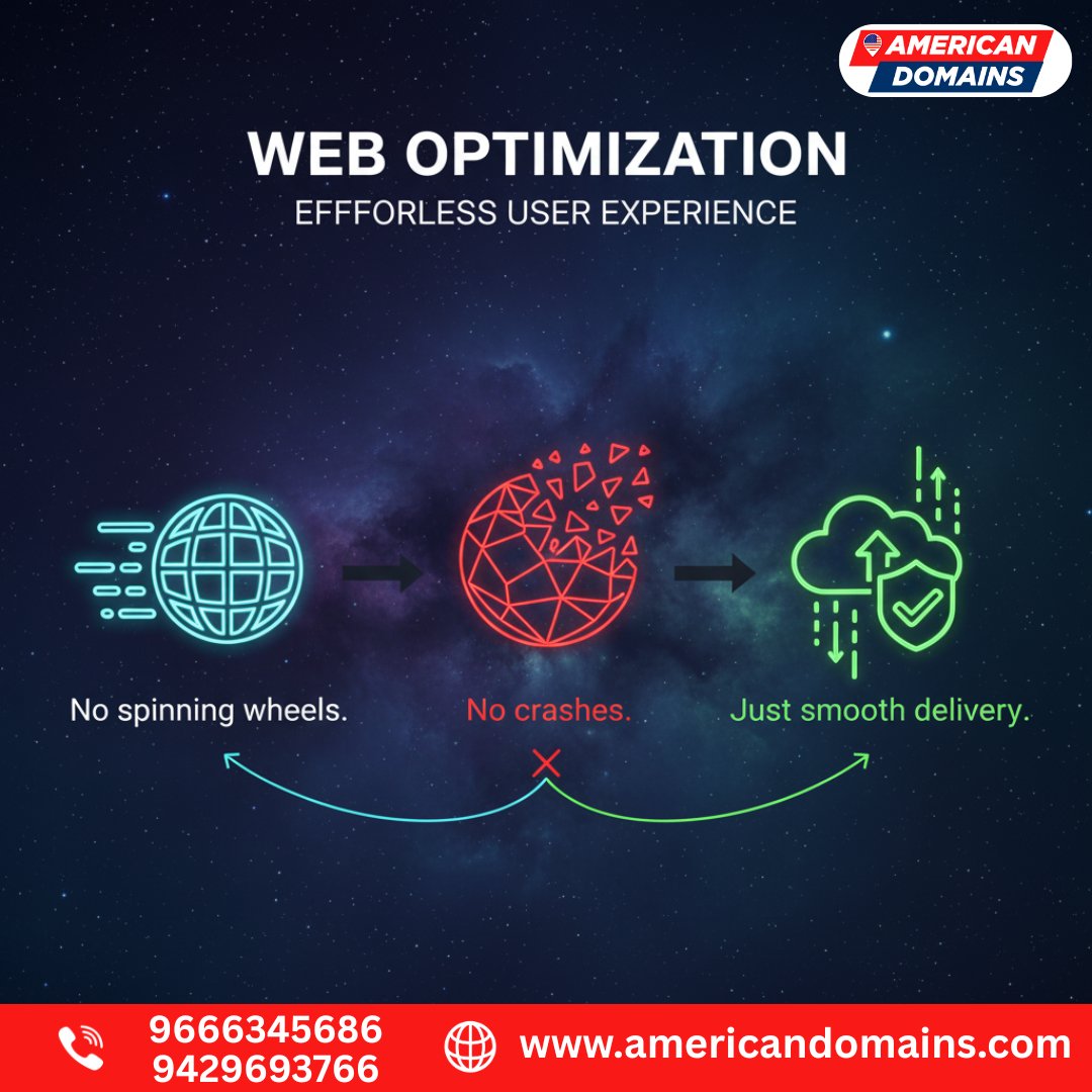 DomainsAme85783's tweet image. 🔄 No spinning wheels. No crashes.
✅ Just smooth delivery.
📞 +91 98765 43210 | +91 96663 45686
🌐 americandomains.com

#AmericanDomains #WebHosting #FastSecureReliable