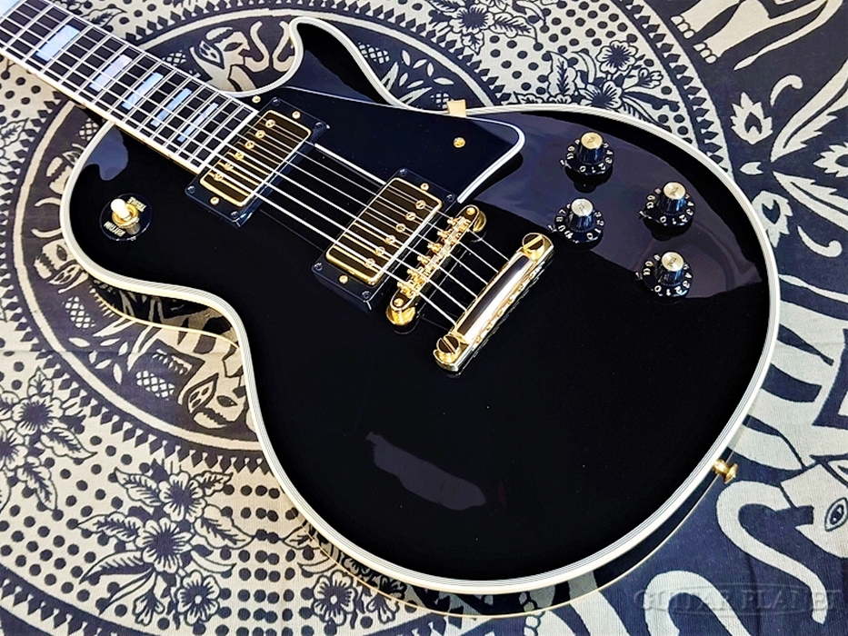 maison レスポールカスタム エレキギター ブラック なおさん専用 MAISON レスポール カスタム エレキギター ブラック 弦楽器