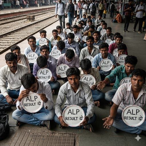 The Railways simply posted a note in the name of a calendar, but it's not the govt job to follow it. If anyone raises their voice against them,throw jail. It's been two years since the ALP recruitment, but there are still no results.
#Release_ALP_2024_Final_Result #ALP_RESULT_DO