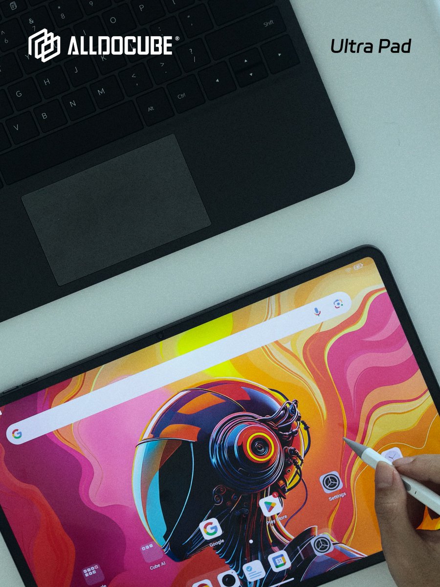 alldocube's tweet image. Watch, play, create.
2.8K display reveals details you never noticed. 👀
#alldocube #ultrapad #tablet