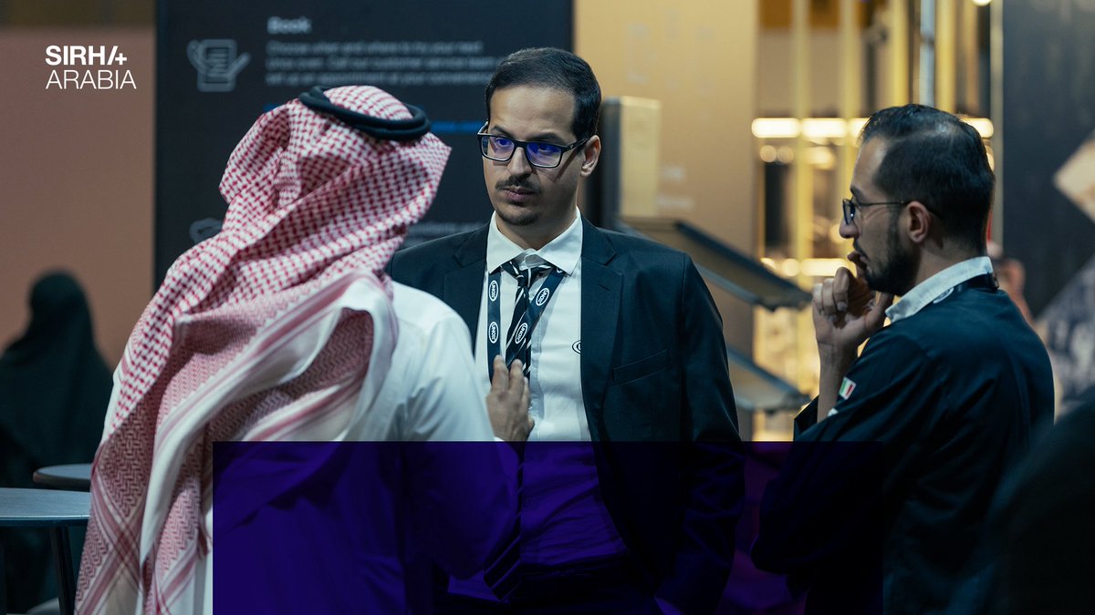 Where opportunities are built, one conversation at a time.
Sirha Arabia connects decision-makers, innovators, and industry leaders under one roof.
pass.sirha-arabia.com/visitor.htm

#سيرا_العربية #معدات_الضيافة #الرياض #ابتكار_الضيافة #SirhaArabia #Enodis