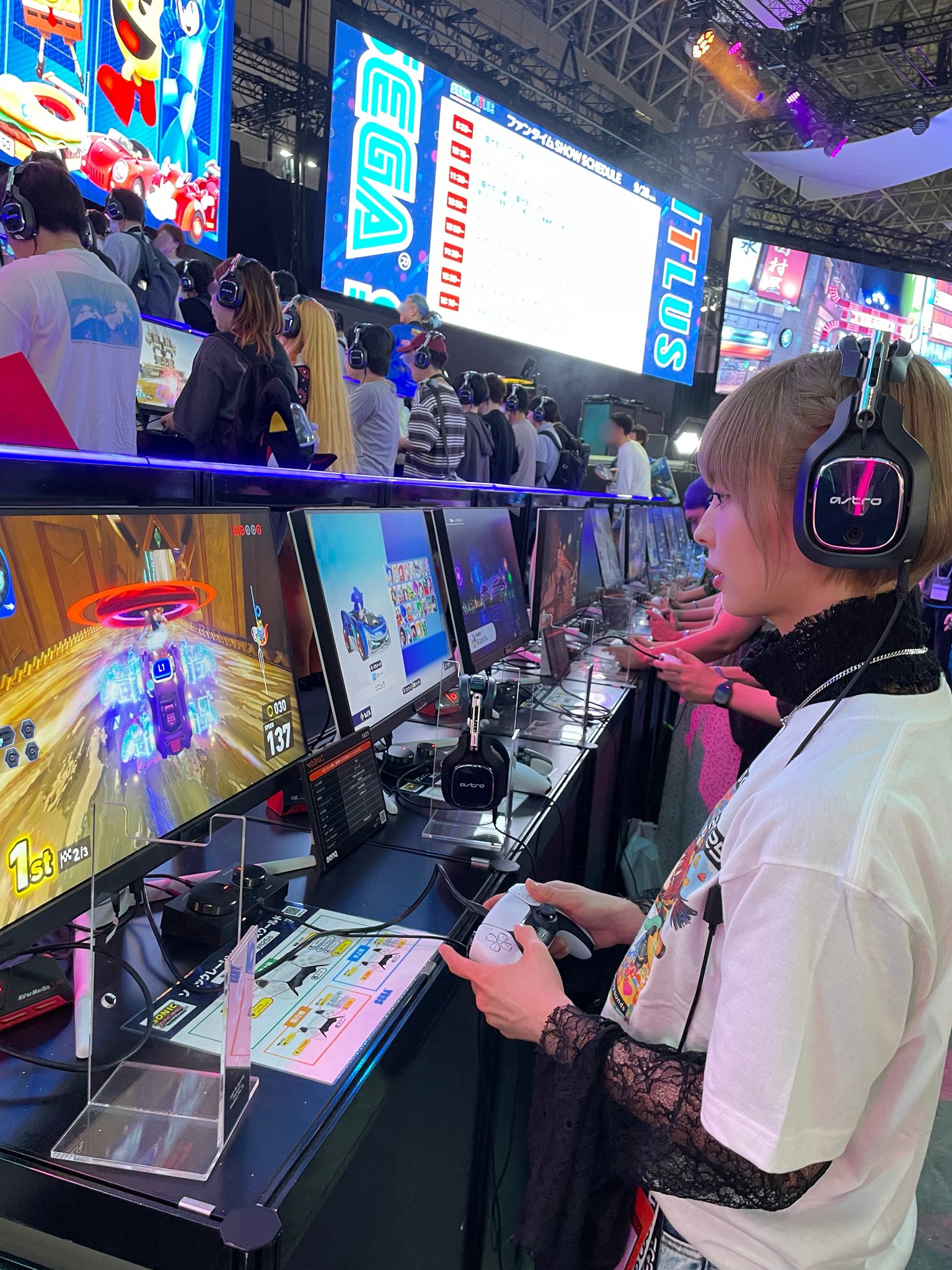 プーさん 星座 ストラップ SEGA TOKYO GAME SHOW 2025 こちらは【ホール10】にある「物販ブース
