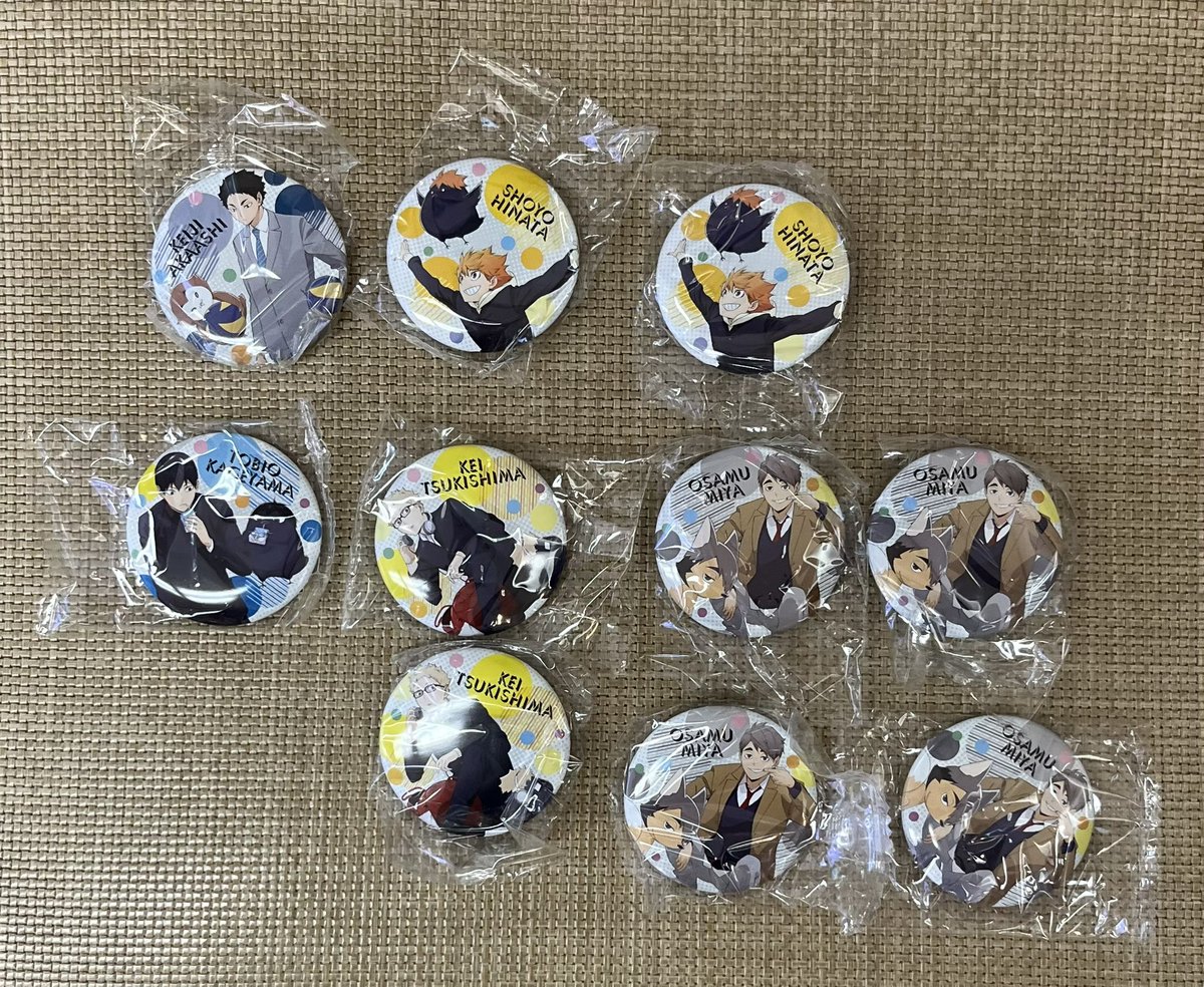 【新品送料込】 ハイキュー　赤葦　缶バッジ　playing マスコット ハイキュー展 赤葦京治 コレクション缶バッジ - メルカリ