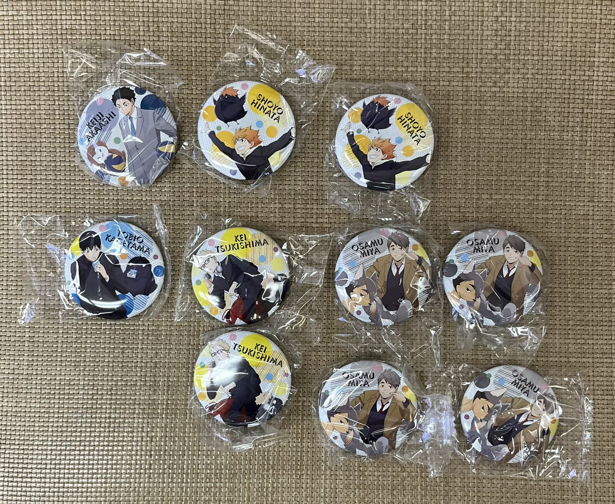 ハイキュー デコレーション缶バッジ コンプ 日向 影山 月島 及川 研磨 赤葦 楽天市場】『ハイキュー!!』 第7弾 星型缶バッジ YA(日向翔陽