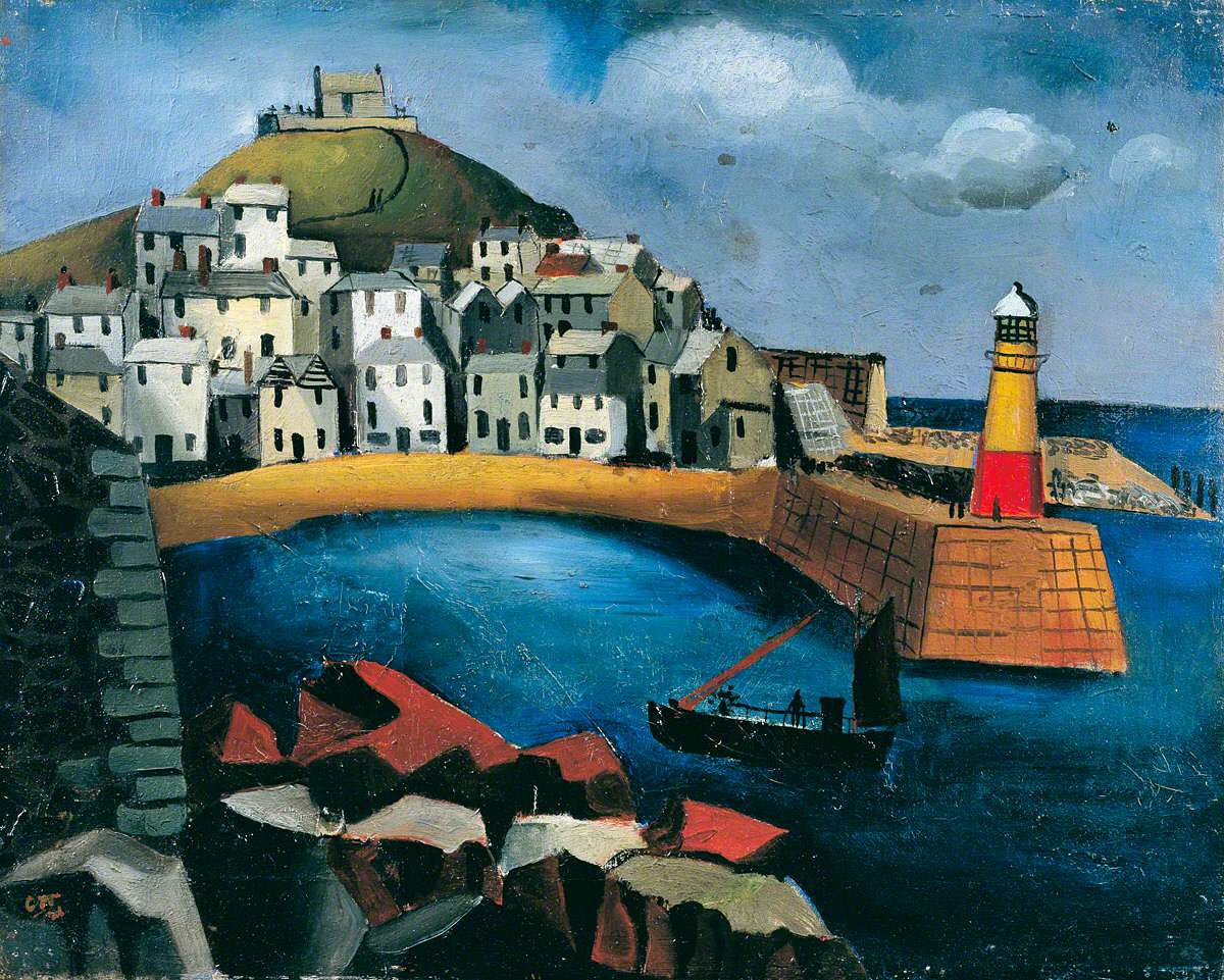 The Harbour, Christopher Wood, 1926.
