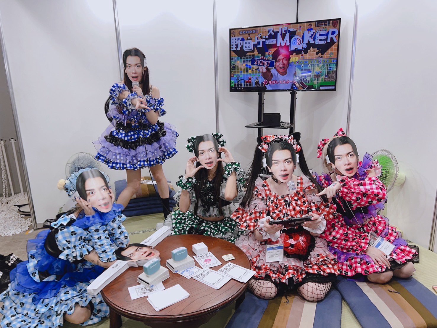バンもん！ Lola wed. セットアップパジャマ 大桃子サンライズ ちゃんもも◎a.k.a.大桃子サンライズ (バンもん