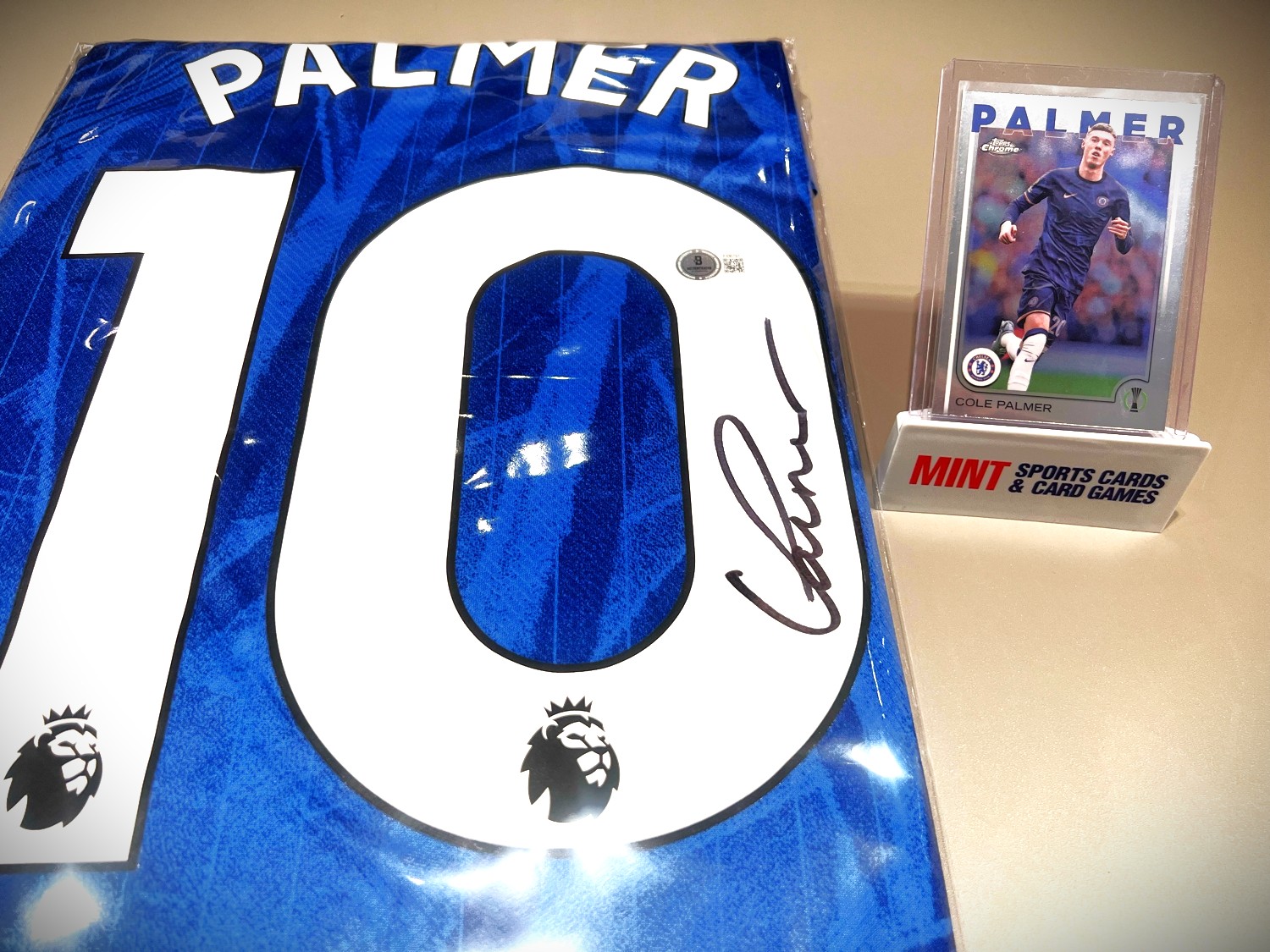 チェルシーのコール・パーマー選手のサイン入りユニフォーム コール・パーマー【直筆サイン入り】チェルシー 2024-25 ホーム