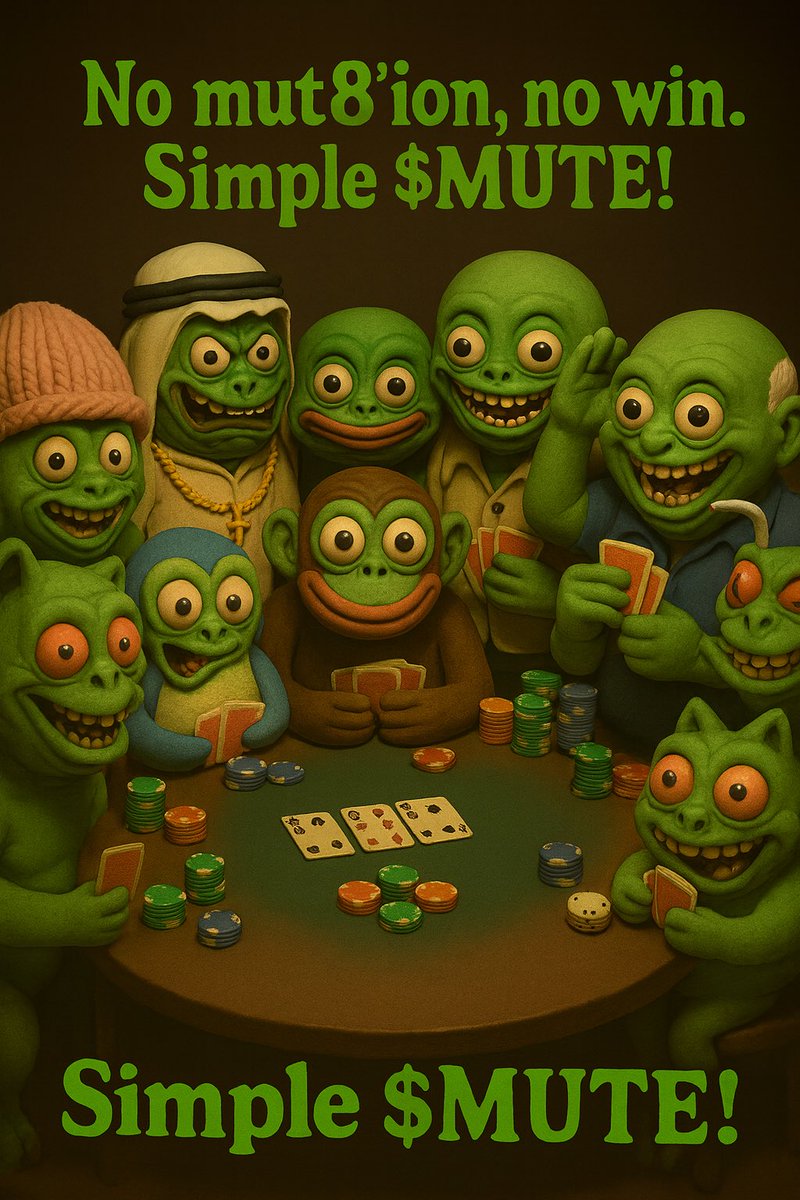 ☀️ GM to all you mutants

The sun is up but the virus never sleeps.
More projects are already showing symptoms… twitching charts, feverish holders.
You can run, but mutation is inevitable. 🦠

Stay bullish.