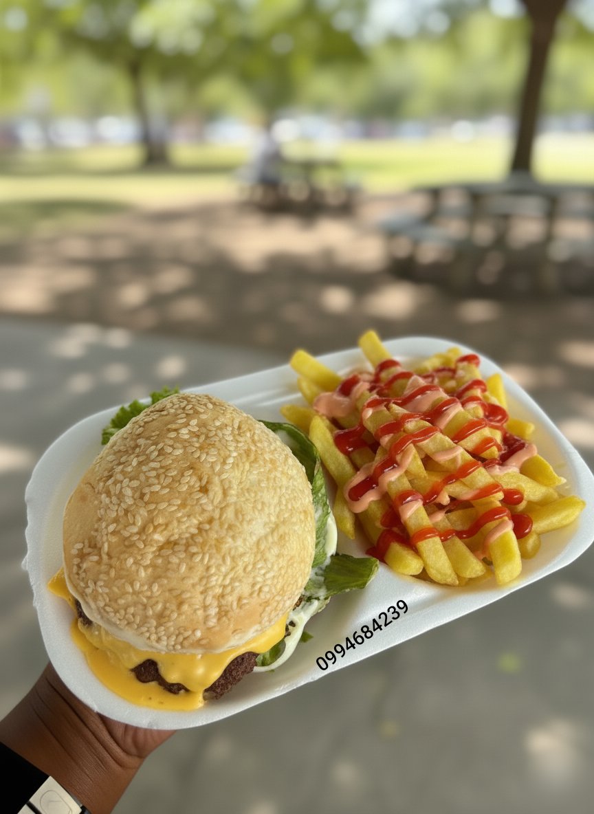 Burger and chips
MWK 15.500 yokha
Zomba
0994684239