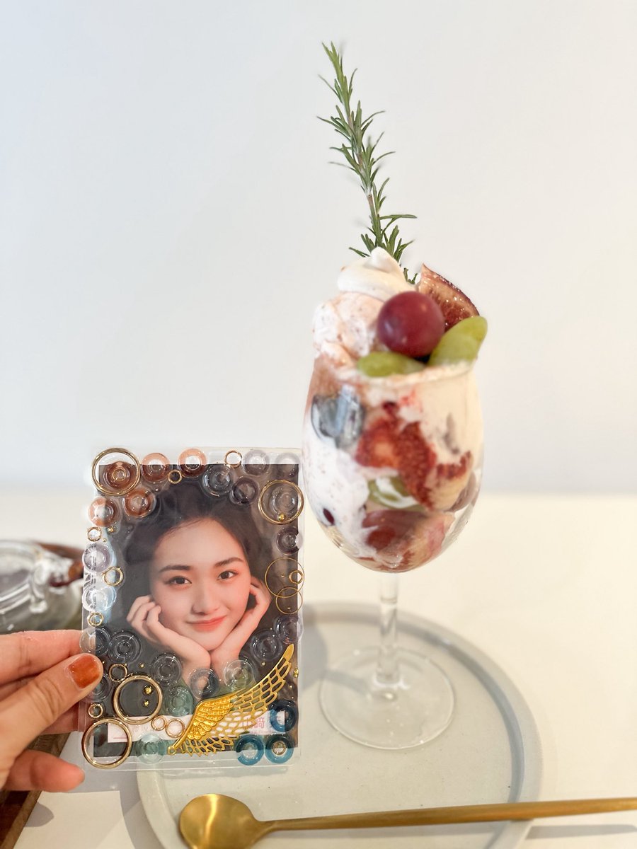 yosakuhalu's tweet image. 天ちゃんの誕生日をパフェでお祝い🥂櫻坂の太陽、20歳も健やかにのびのびと歩んでいってね。
#山﨑天生誕祭 
#山﨑天誕祭2025