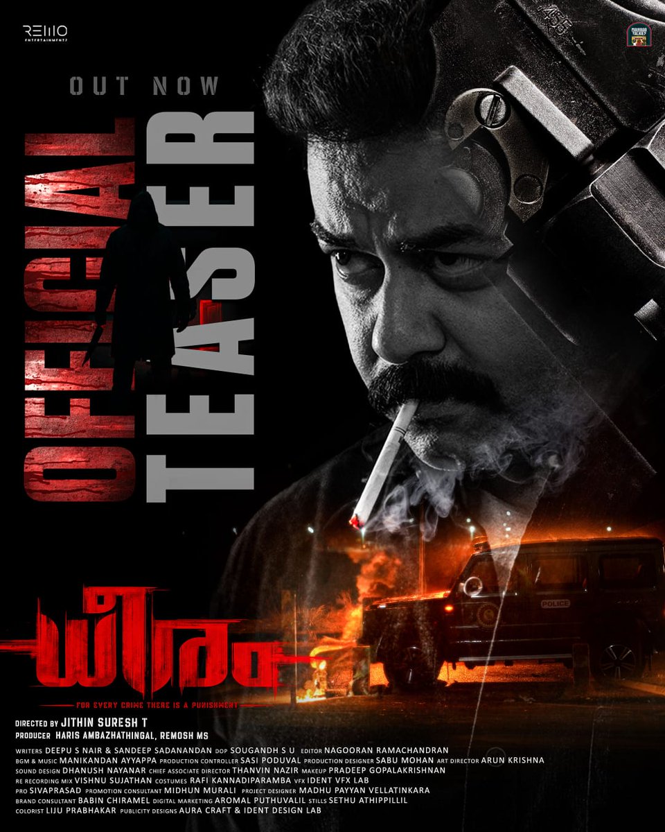 This teaser is amazing! Indrajith's intensity is palpable, and the project seems super promising!🔥

youtu.be/4nbvjo0NtZo?si…

#Dheeram #IndrajithSukumaran