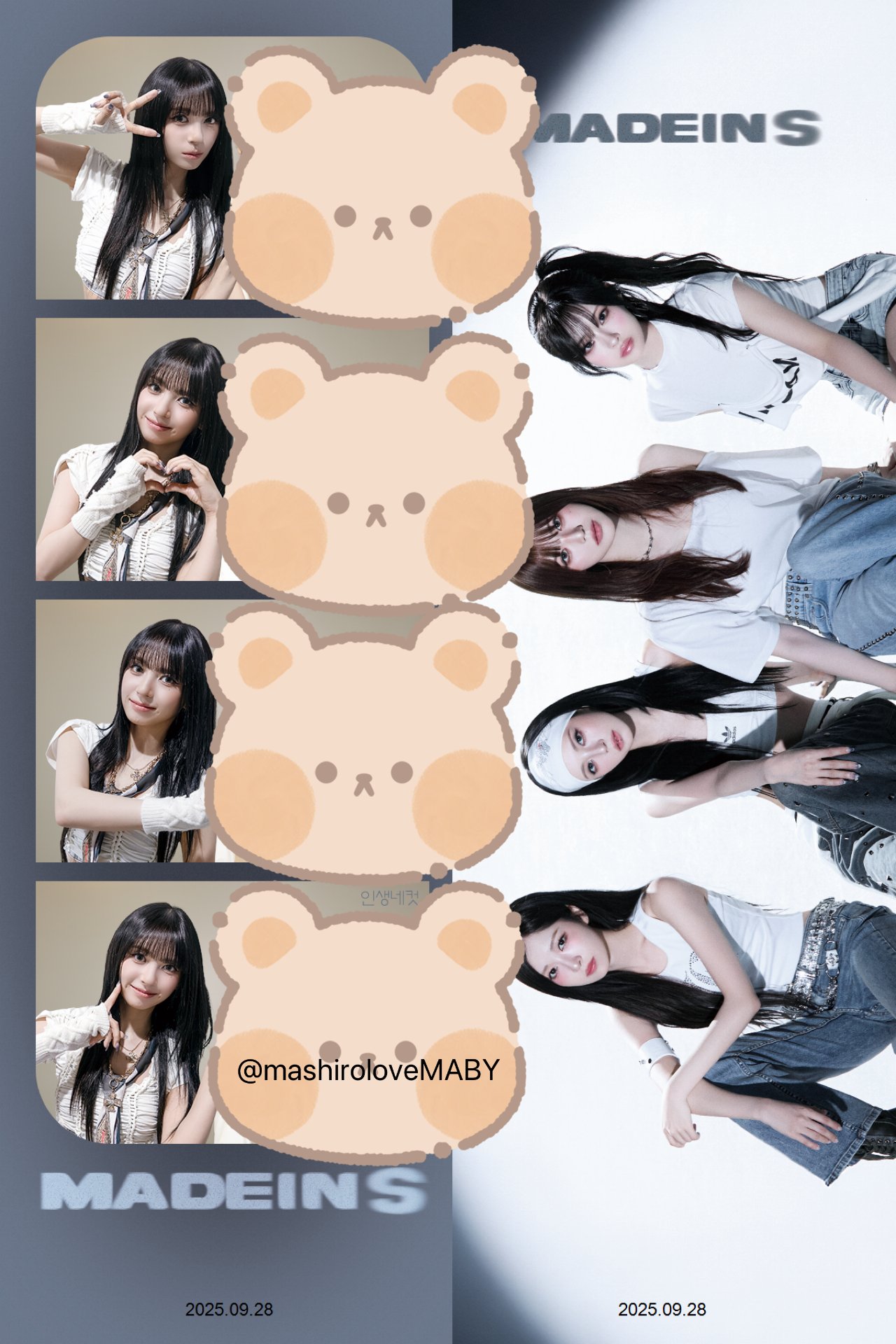 ま*可様 MADEIN S マシロ 個別サイン OOHA × Mashiro MADEIN マシロ サイン入り カード 特典 - メルカリ