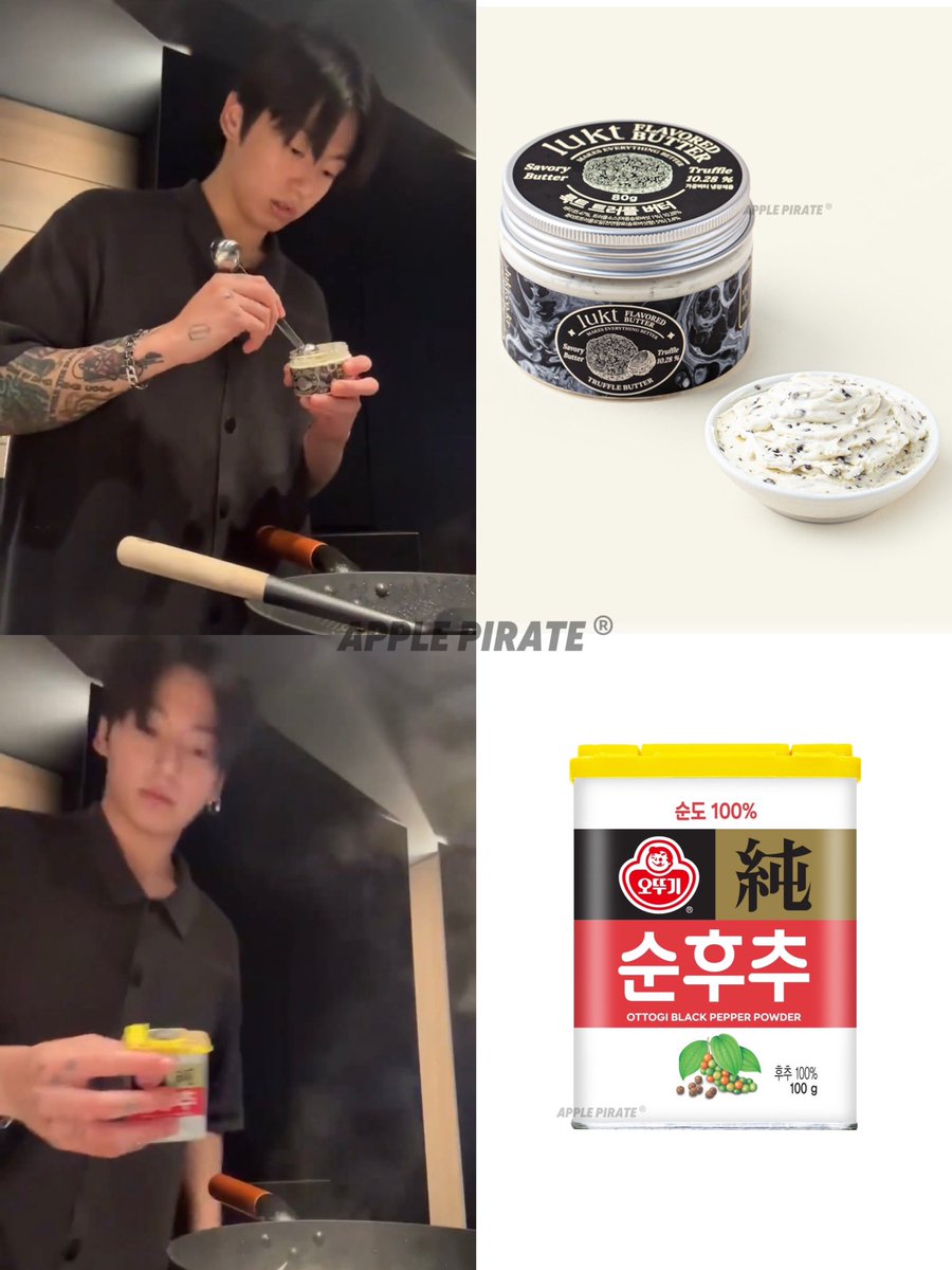 ApplePirate_'s tweet photo. 🔹P3
- Lukt Truffle Butter 룩트 트러플 버터
- Otogi Black Pepper Powder 오뚜기 순후추

🔹P4
- Levante White Truffle Extra Virgin Olive Oil 르반테 화이트 트러플 엑스트라버진 2% 올리브오일
- Granterre Parmareggio Snack 파미지아노 레지아노 스낵 치즈 https://t.co/yBewuMEQqV
