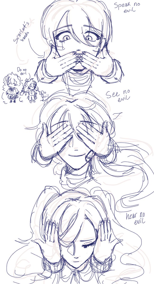 I started on a doodle.. dunno if I’ll render it though but I liked how its turning out !