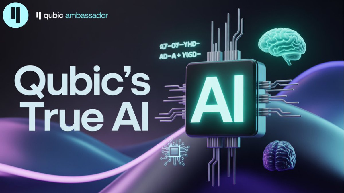 Crypto__Layer's tweet image. Meet Anna, $QUBIC AI that learns like a curious kid, not a pattern-guessing chimp. She evolves to solve problems step by step.
#Qubic #AI