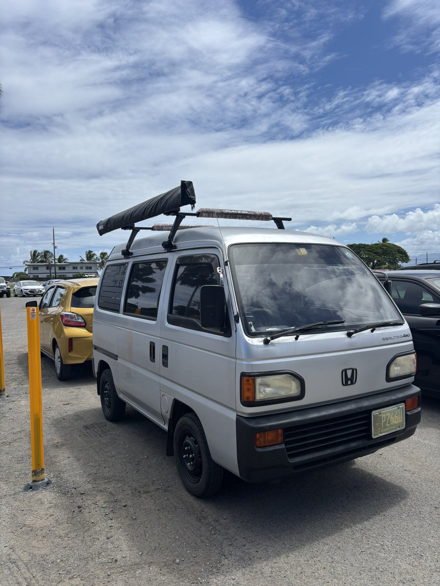 ハワイにOLDHONDA居ました〜
チャイナタウンにEFセダン居たのは痺れました✨
