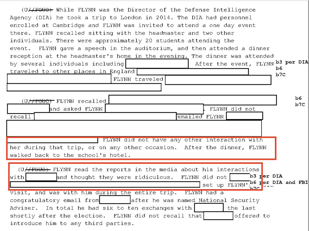 Comey and Brennan ordered their operative to place false media stories in Feb, March and April 2017 about me and the recently-removed Pres Trump's National Security Advisor Gen Flynn as part of the strategy to start the Mueller investigation.

The false narrative was that I was a