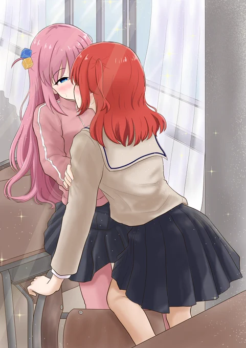 「あ、あの…人が…」 「まだ誰も来ないわよ」 #ぼっち・ざ・ろっく