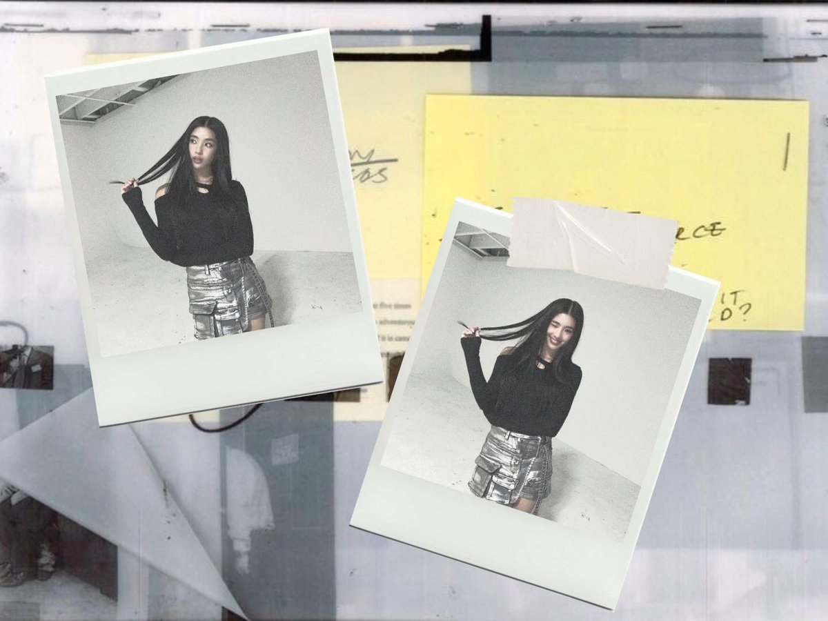 ᅠ
❦ . . The room was bare, yet it felt like
a  stage  ——  white   walls  stretching
endless,  and  me  caught  in between
shadow and light.  Black wrapped me
in quiet elegance, while silver flashed
like whispers of the future. ꒰ 𐫱 ꒱
ᅠ