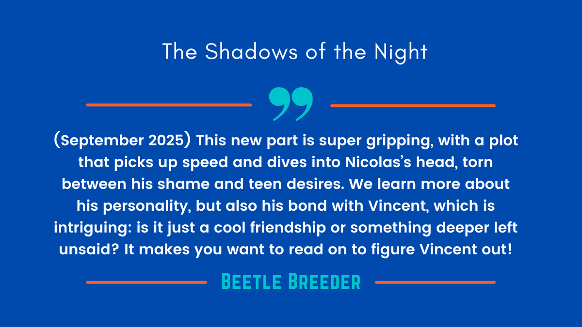 pedrob1497227's tweet photo. New chapters "The Shadows of the Night" / Nouveaux chapitres "Deal sous chantage"   
 
🇬🇧➡️https://t.co/TzYJmgRlAb
🇫🇷➡️https://t.co/lg5PxQALAg

#LGBTQTeens #QueerYA #LGBTStories #InclusiveStories https://t.co/MzEHRiamI2