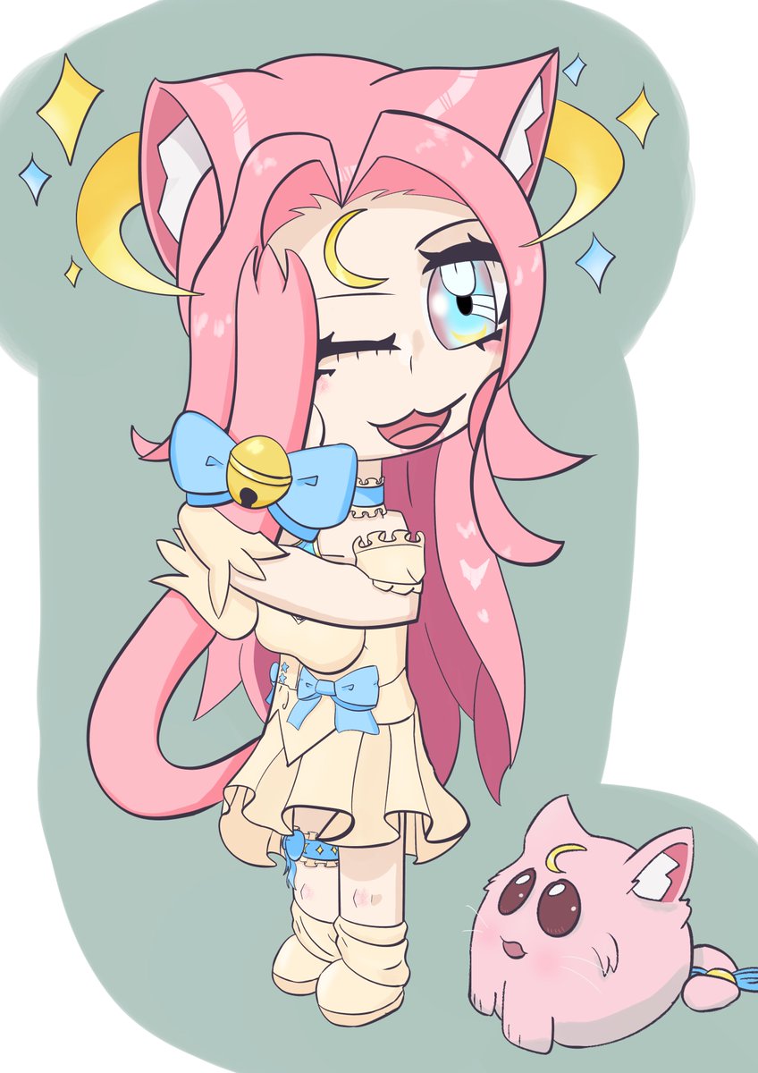 befuddledSalad's tweet photo. I was in the mood to draw some chibi. Ruffles continue to confound me, sometimes.
#meowmooniart https://t.co/rtYriyOnUE