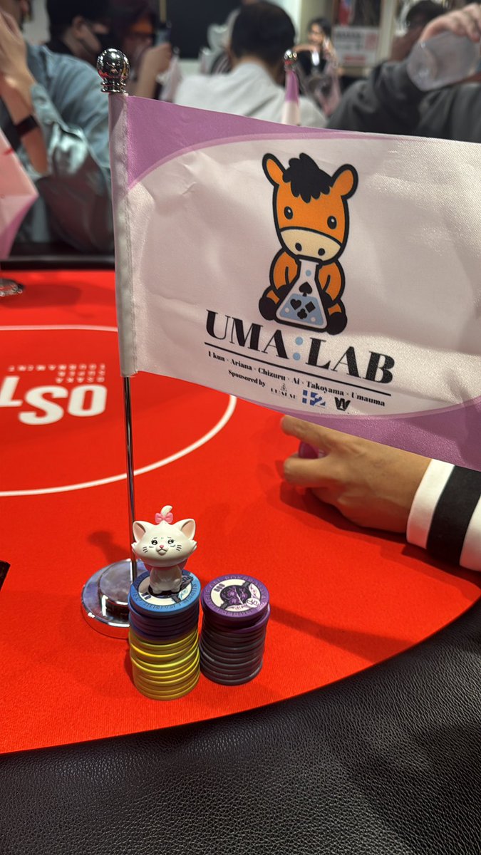 ai_pkr's tweet image. 精一杯がんばる🐴
最下位でとばないっ

#OSL